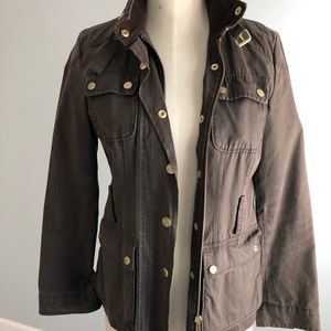 Banana Republic waxed fall jacket